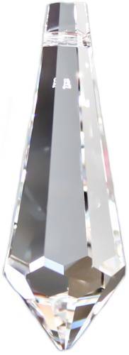 Swarovski® STRASS® Kristall Glas Facetten Zapfen 42mm klar