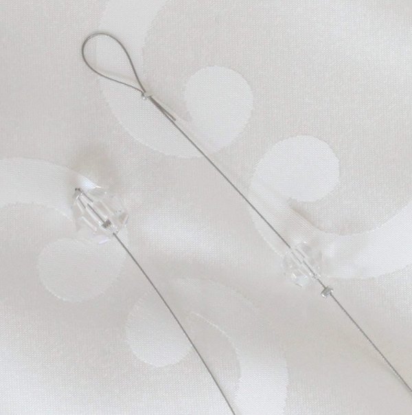 5 Stück / Meter Kristall Glas Kette Perlen Stränge je 1m Swarovski® SPECTRA®