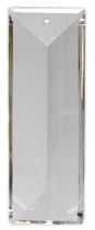 Kristallglas Prisma 63mm 1-Loch - X-Stein - SPECTRA® Crystal Swarovski®