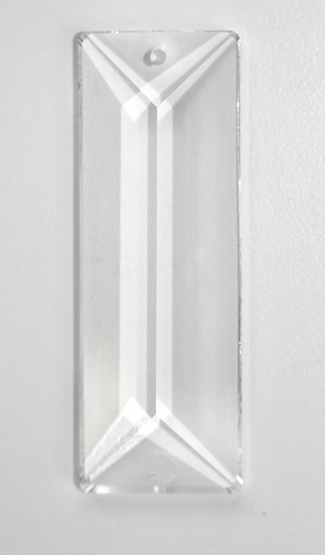 Kristallglas Prisma 63mm 1-Loch - X-Stein - SPECTRA® Crystal Swarovski®