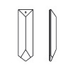Kristallglas Prisma spitz 63mm 1-Loch - SPECTRA® Crystal Swarovski®