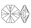 25 Stück Kristallglas Oktagons 16mm (1 Loch) - SPECTRA® Crystal Swarovski®